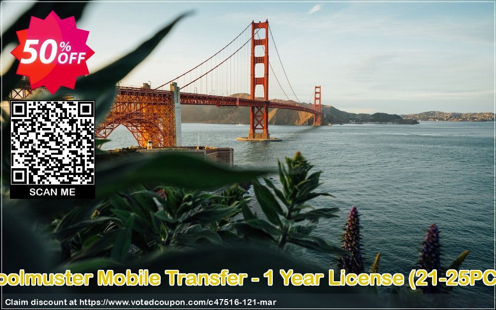 Coolmuster Mobile Transfer Yearly Plan, 21-25 PCs  Coupon Code Apr 2024, 50% OFF - VotedCoupon