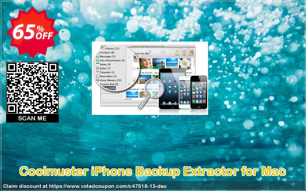 Coolmuster iPhone Backup Extractor for MAC Coupon Code Apr 2024, 65% OFF - VotedCoupon