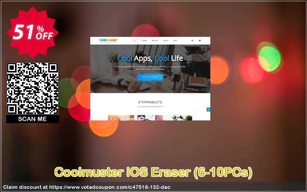 Coolmuster iOS Eraser, 6-10PCs  Coupon Code Apr 2024, 51% OFF - VotedCoupon