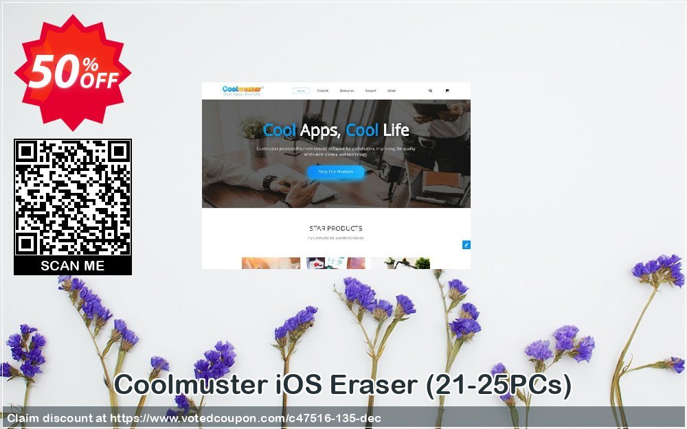 Coolmuster iOS Eraser, 21-25PCs  Coupon Code Apr 2024, 50% OFF - VotedCoupon