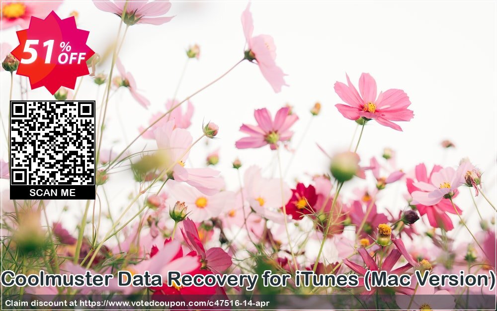 Coolmuster Data Recovery for iTunes, MAC  Coupon Code Apr 2024, 51% OFF - VotedCoupon