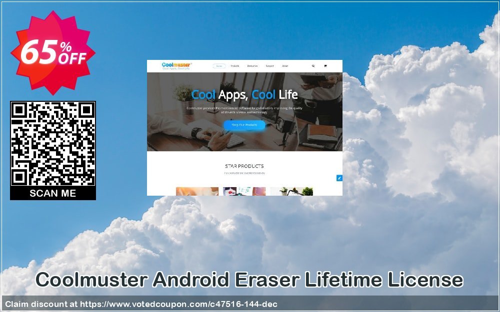 Coolmuster Android Eraser Lifetime Plan Coupon, discount affiliate discount. Promotion: 
