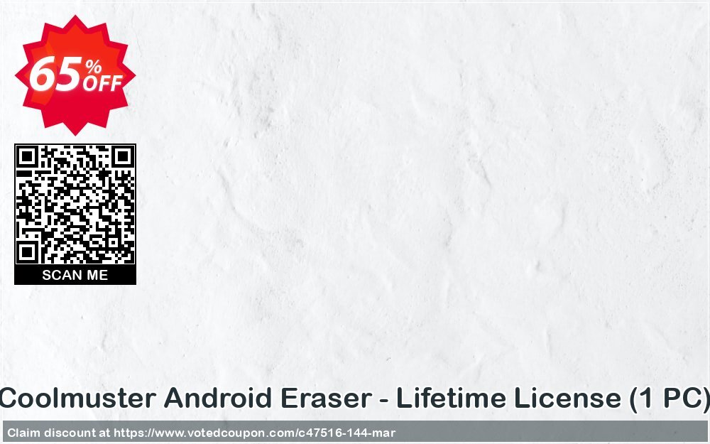 Coolmuster Android Eraser Lifetime Plan Coupon, discount affiliate discount. Promotion: 