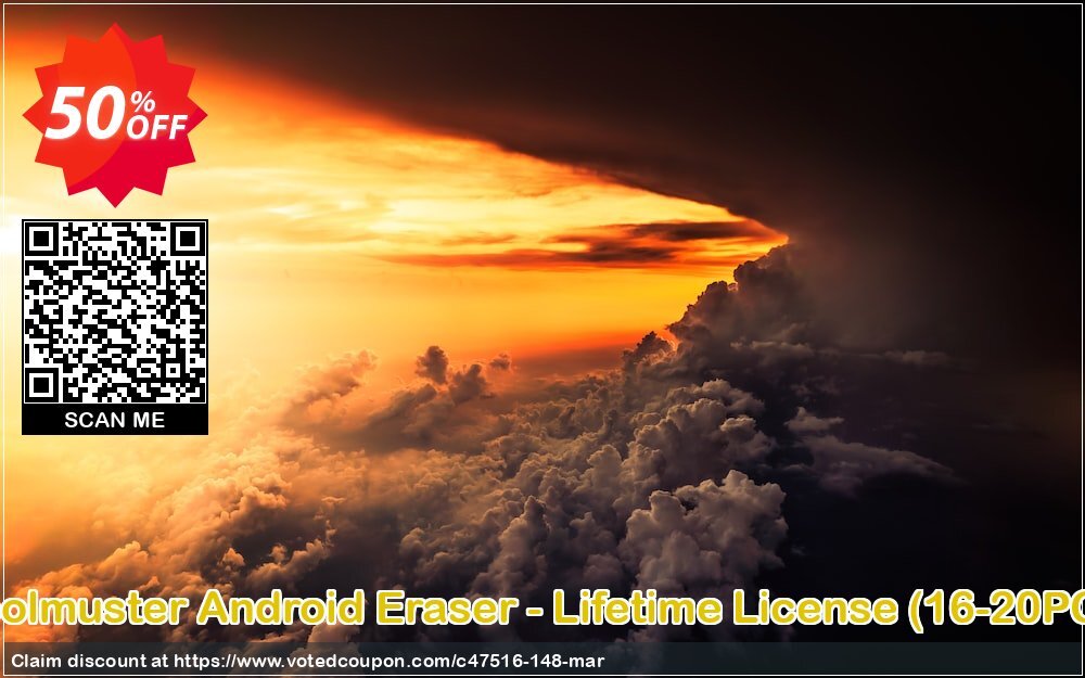 Coolmuster Android Eraser - Lifetime Plan, 20 PCs  Coupon Code Apr 2024, 50% OFF - VotedCoupon