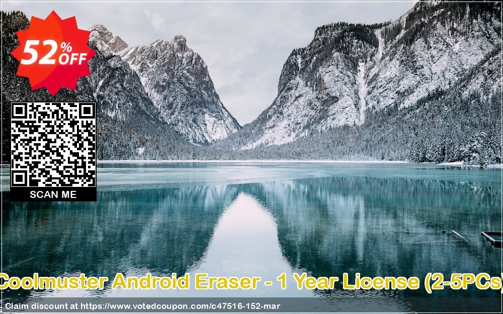 Coolmuster Android Eraser - Yearly Plan, 5 PCs  Coupon, discount affiliate discount. Promotion: 