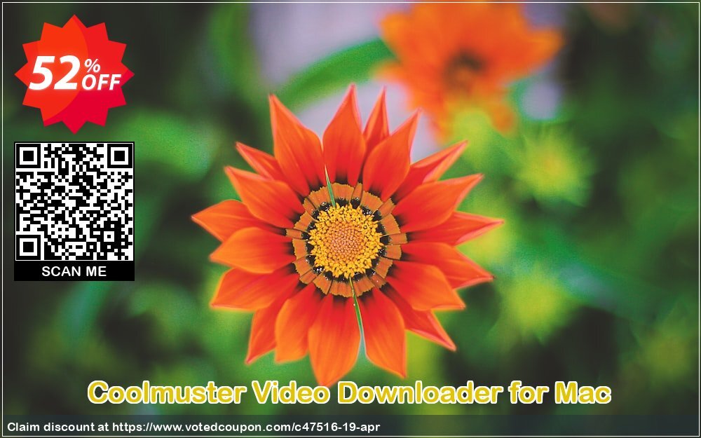 Coolmuster Video Downloader for MAC Coupon, discount affiliate discount. Promotion: 