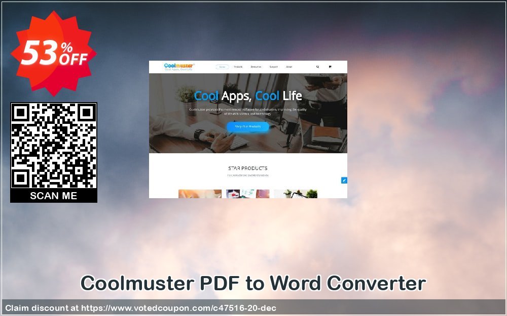 Coolmuster PDF to Word Converter Coupon, discount affiliate discount. Promotion: 