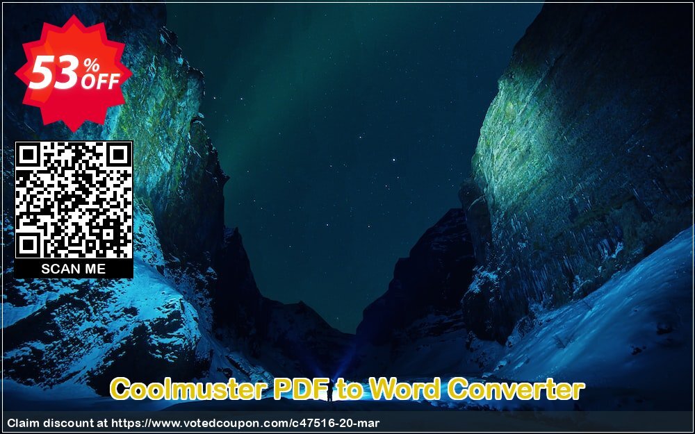 Coolmuster PDF to Word Converter Coupon, discount affiliate discount. Promotion: 