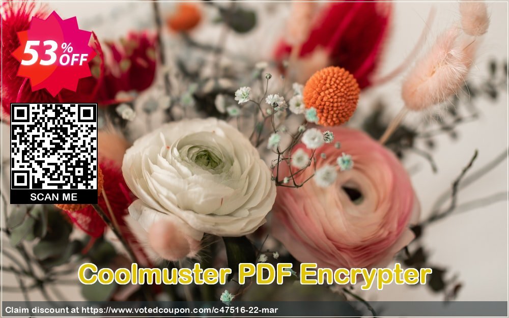 Coolmuster PDF Encrypter Coupon, discount affiliate discount. Promotion: 