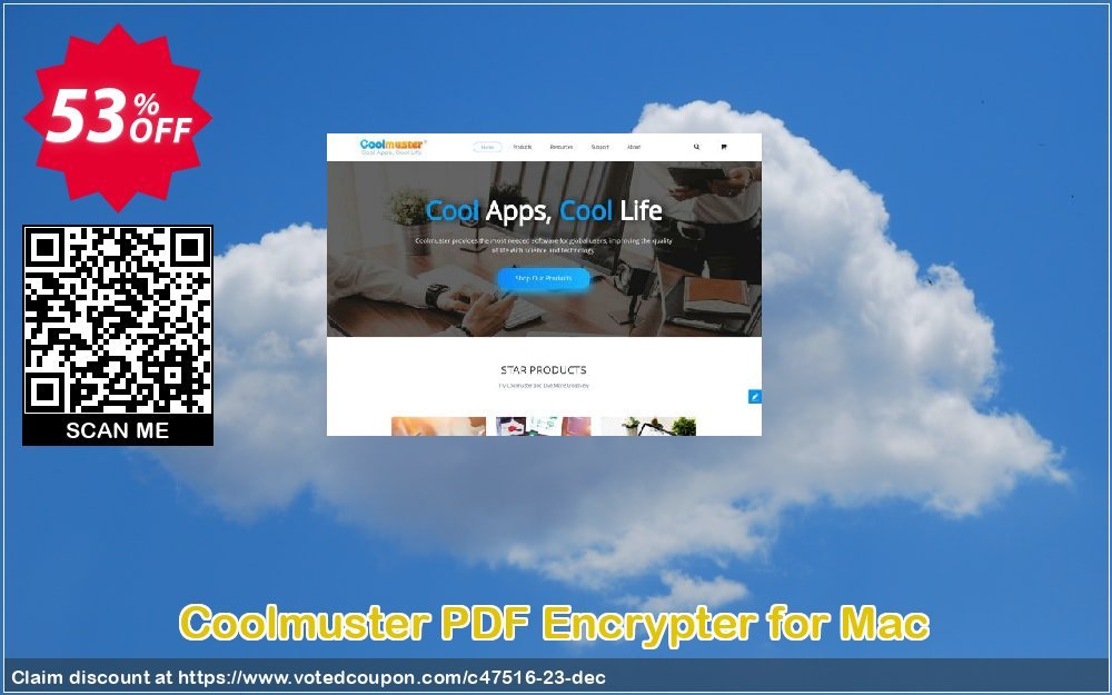 Coolmuster PDF Encrypter for MAC Coupon, discount affiliate discount. Promotion: 