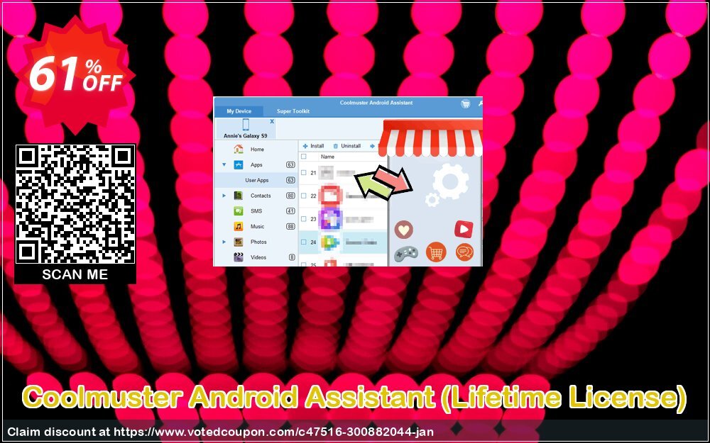 Coolmuster Android Assistant, Lifetime Plan  voted-on promotion codes