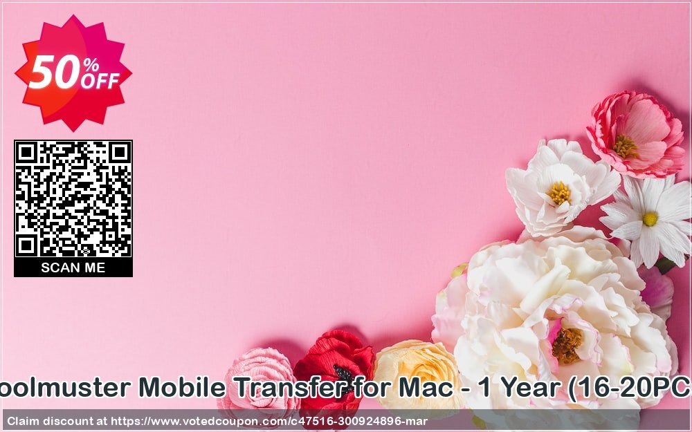 Coolmuster Mobile Transfer for MAC Yearly, 16-20 PCs  Coupon Code Jun 2024, 50% OFF - VotedCoupon