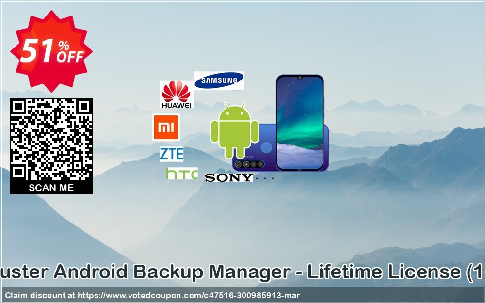 Coolmuster Android Backup Manager - Lifetime Plan, 10 PCs  Coupon Code May 2024, 51% OFF - VotedCoupon