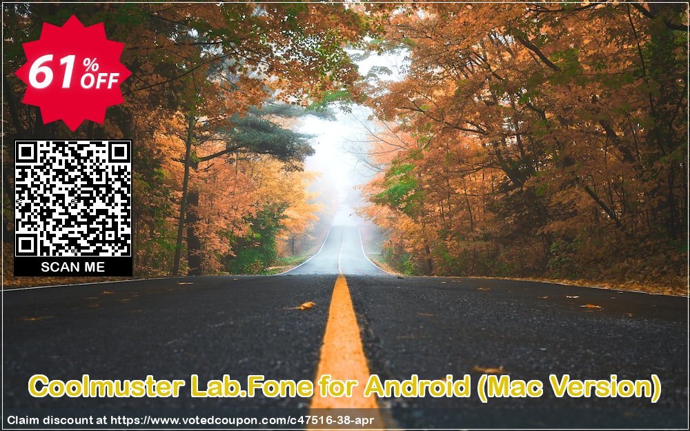 Coolmuster Lab.Fone for Android, MAC Version  Coupon, discount affiliate discount. Promotion: 