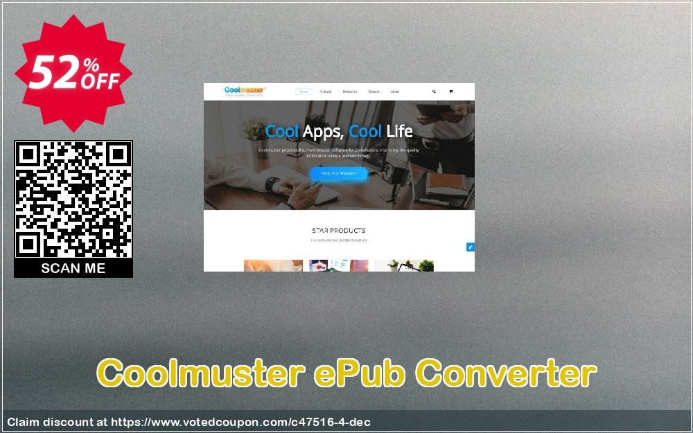 Coolmuster ePub Converter Coupon Code Mar 2024, 52% OFF - VotedCoupon