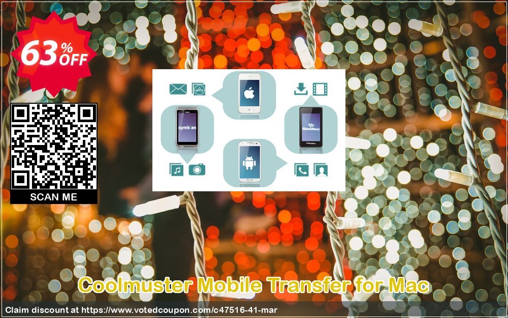 Coolmuster Mobile Transfer for MAC Lifetime Plan Coupon, discount 62% OFF Coolmuster Mobile Transfer for Mac Lifetime License, verified. Promotion: Special discounts code of Coolmuster Mobile Transfer for Mac Lifetime License, tested & approved