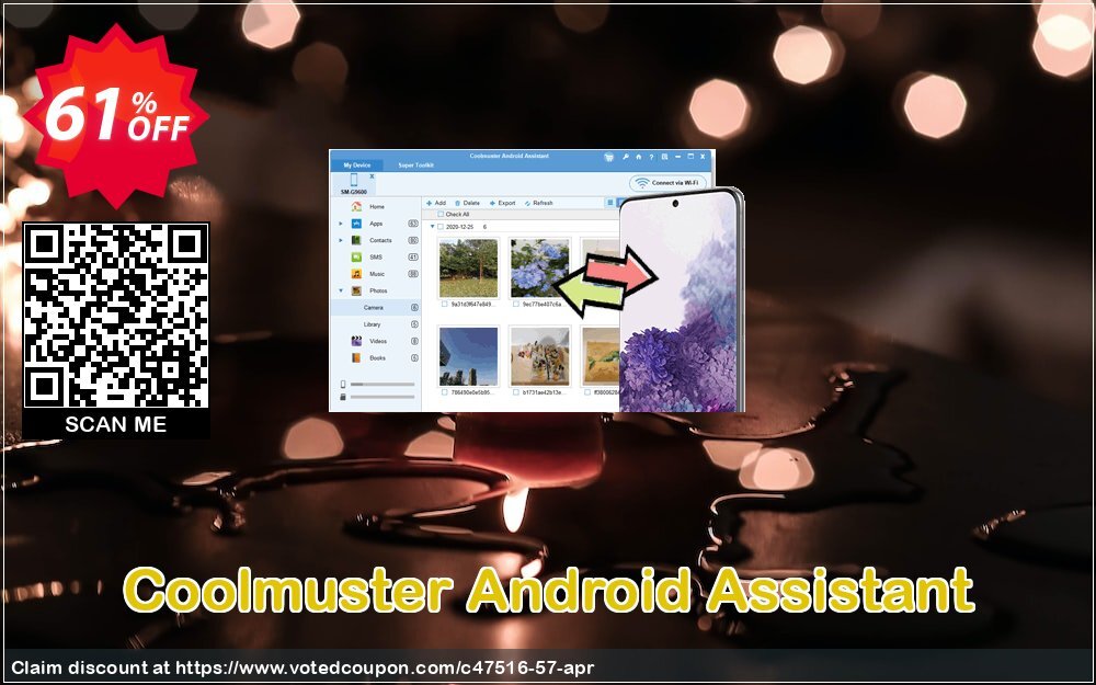 Coolmuster Android Assistant voted-on promotion codes