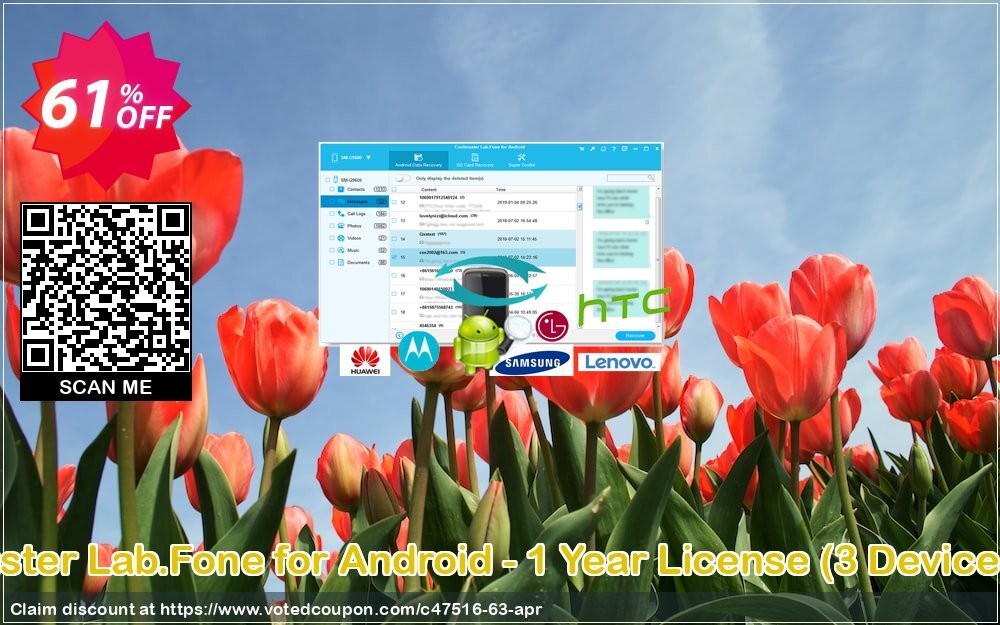 Coolmuster Lab.Fone for Android, Yearly Plan  Coupon Code Apr 2024, 61% OFF - VotedCoupon