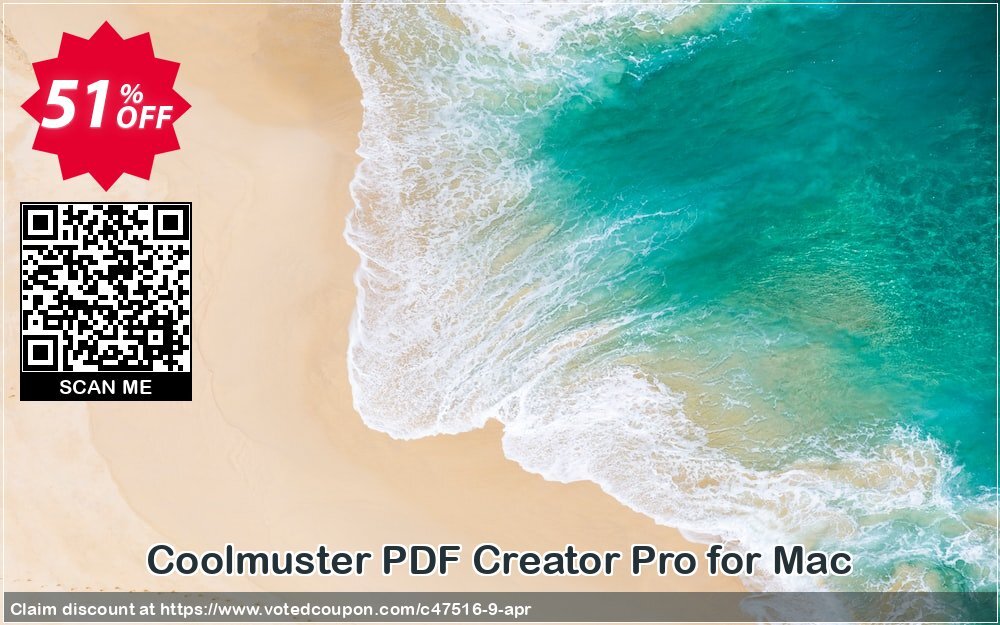 Coolmuster PDF Creator Pro for MAC Coupon, discount affiliate discount. Promotion: 