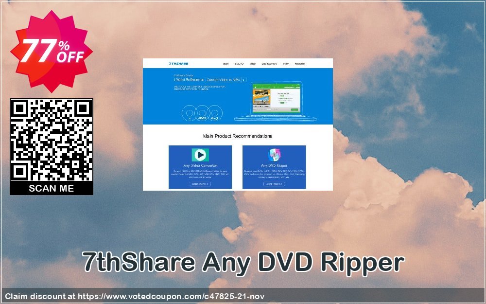 7thShare Any DVD Ripper Coupon, discount 60% discount7thShare Any DVD Ripper. Promotion: 