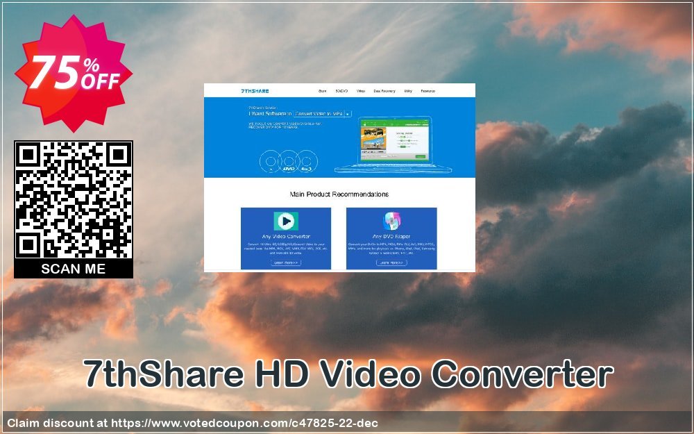 7thShare HD Video Converter Coupon Code Apr 2024, 75% OFF - VotedCoupon