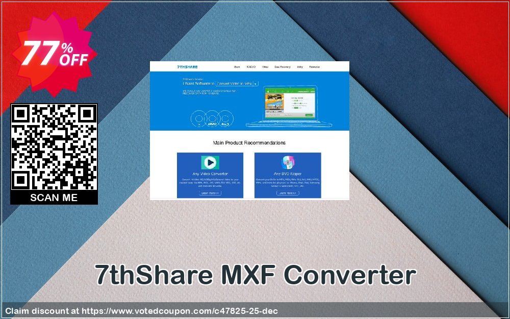 7thShare MXF Converter Coupon, discount 60% discount7thShare MXF Converter. Promotion: 
