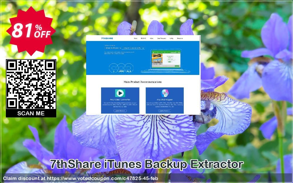 7thShare iTunes Backup Extractor Coupon Code May 2024, 81% OFF - VotedCoupon