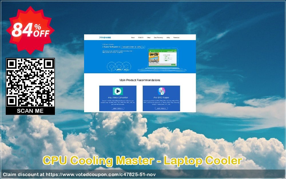 CPU Cooling Master - Laptop Cooler Coupon, discount 60% discountCPU Cooling Master - Laptop Cooler. Promotion: 75% Off for All Products
