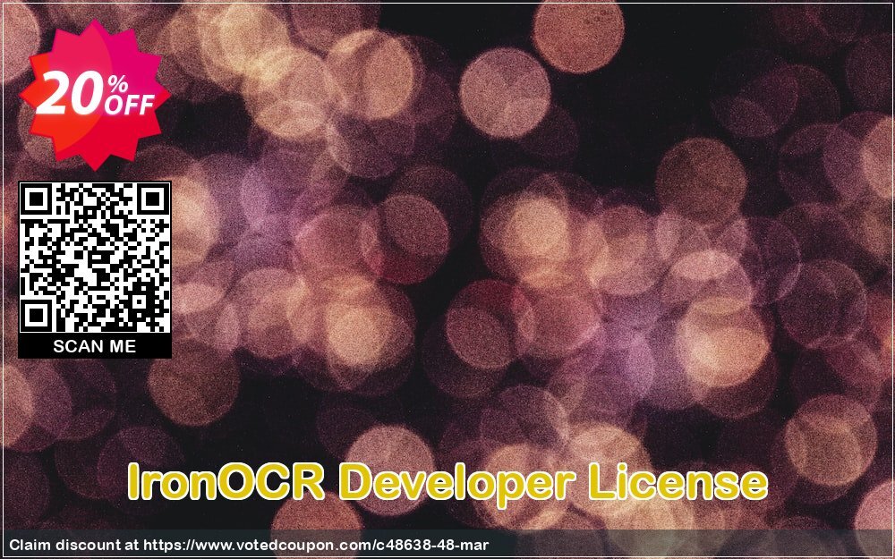 IronOCR Developer Plan Coupon Code Apr 2024, 20% OFF - VotedCoupon