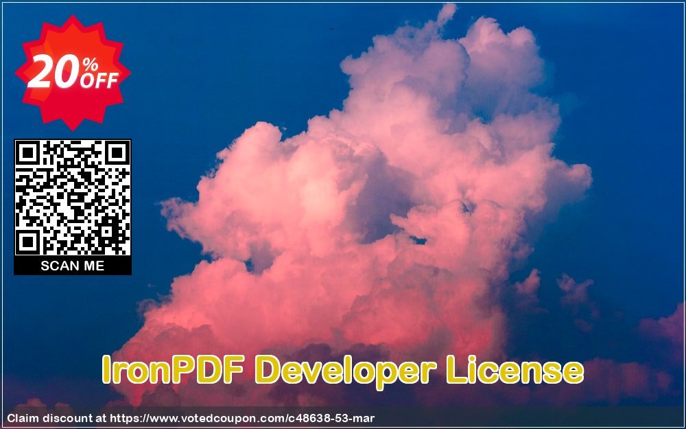 IronPDF Developer Plan Coupon Code May 2024, 20% OFF - VotedCoupon