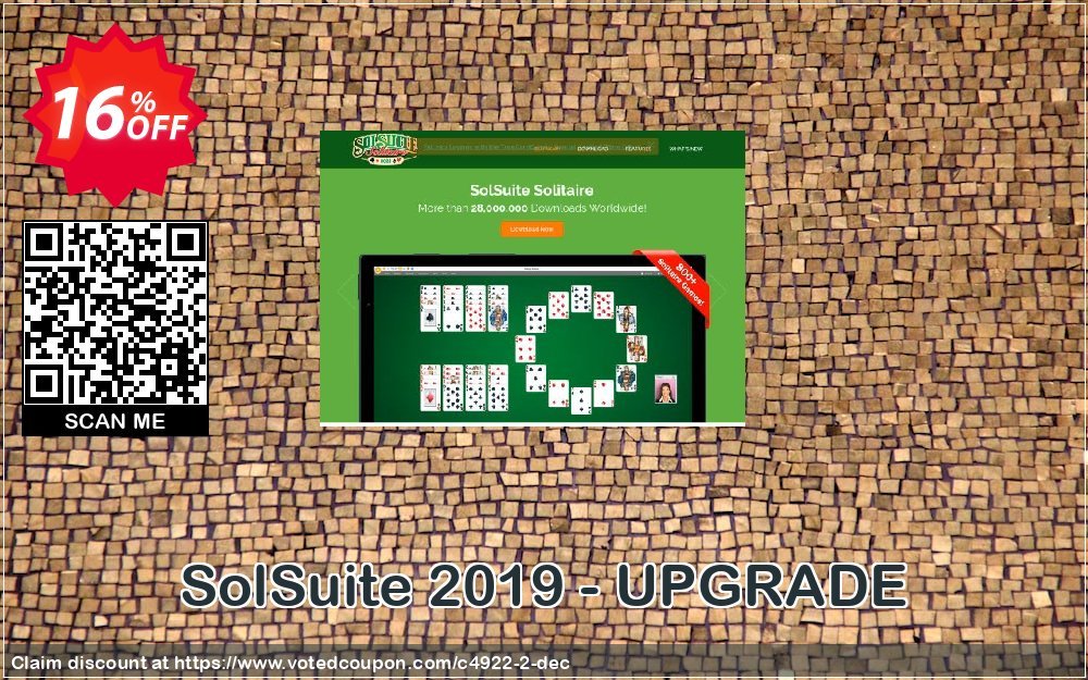 SolSuite 2019 - UPGRADE Coupon, discount TreeCardGames SolSuite coupon 4922. Promotion: TreeCardGames SolSuite coupon discount