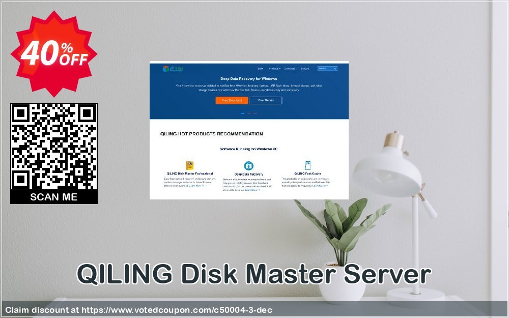 QILING Disk Master Server Coupon, discount TZ Computers1. Promotion: 