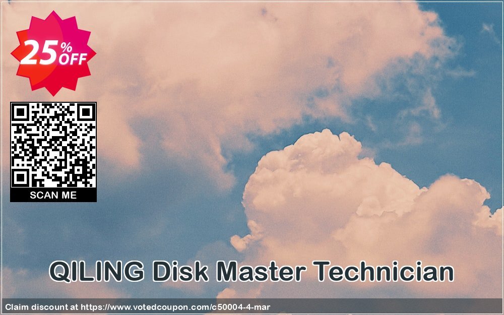 QILING Disk Master Technician Coupon, discount QILING Discount (50004). Promotion: 