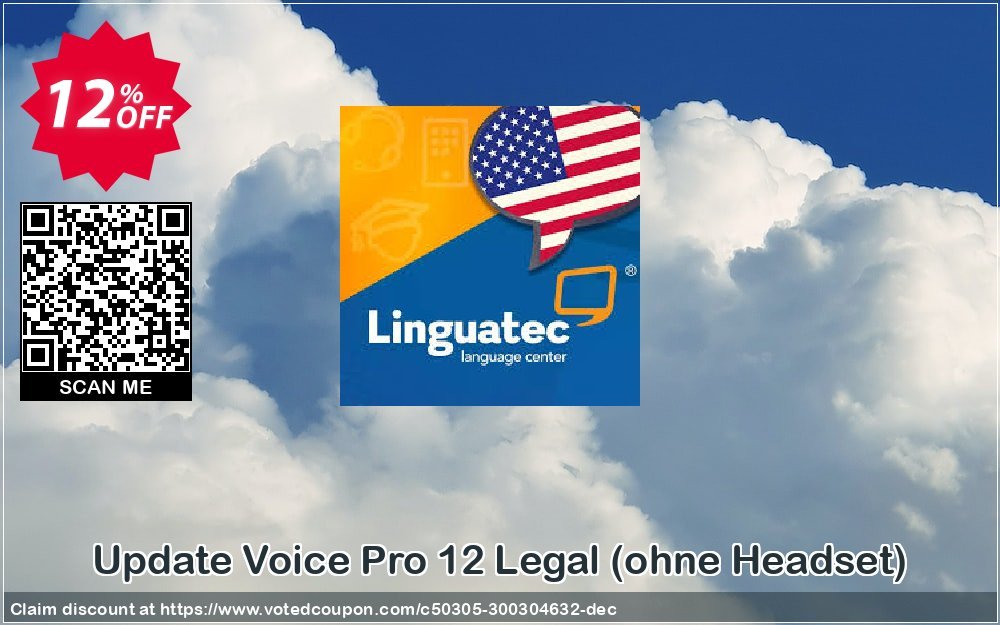 Update Voice Pro 12 Legal, ohne Headset  Coupon, discount Coupon code Update Voice Pro 12 Legal (ohne Headset). Promotion: Update Voice Pro 12 Legal (ohne Headset) offer from Linguatec