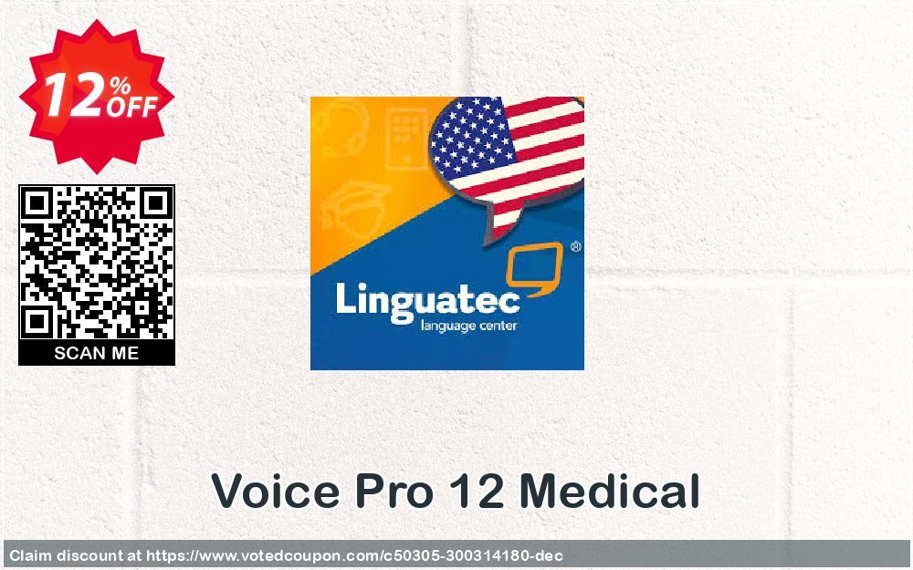 Voice Pro 12 Medical Coupon, discount Coupon code Voice Pro 12 Medical. Promotion: Voice Pro 12 Medical offer from Linguatec