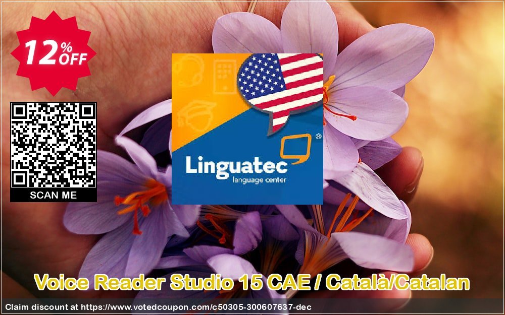 Voice Reader Studio 15 CAE / Català/Catalan Coupon, discount Coupon code Voice Reader Studio 15 CAE / Català/Catalan. Promotion: Voice Reader Studio 15 CAE / Català/Catalan offer from Linguatec