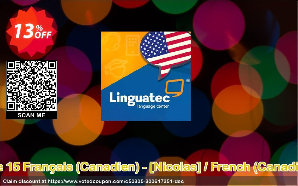 Voice Reader Home 15 Français, Canadien - /Nicolas/ / French, Canadian - Male /Nicolas/ Coupon, discount Coupon code Voice Reader Home 15 Français (Canadien) - [Nicolas] / French (Canadian) - Male [Nicolas]. Promotion: Voice Reader Home 15 Français (Canadien) - [Nicolas] / French (Canadian) - Male [Nicolas] offer from Linguatec