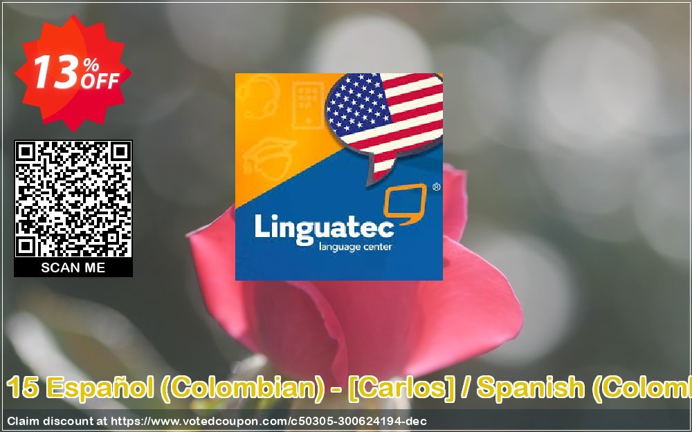 Voice Reader Home 15 Español, Colombian - /Carlos/ / Spanish, Colombian - Male /Carlos/ Coupon, discount Coupon code Voice Reader Home 15 Español (Colombian) - [Carlos] / Spanish (Colombian) - Male [Carlos]. Promotion: Voice Reader Home 15 Español (Colombian) - [Carlos] / Spanish (Colombian) - Male [Carlos] offer from Linguatec