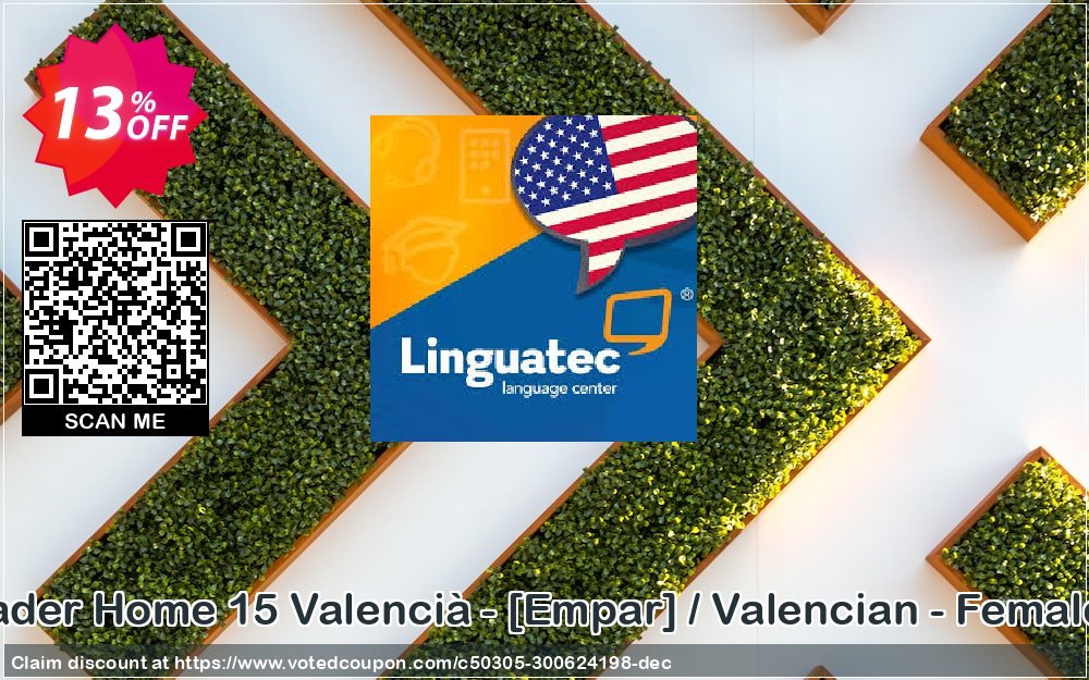 Voice Reader Home 15 Valencià - /Empar/ / Valencian - Female /Empar/ Coupon, discount Coupon code Voice Reader Home 15 Valencià - [Empar] / Valencian - Female [Empar]. Promotion: Voice Reader Home 15 Valencià - [Empar] / Valencian - Female [Empar] offer from Linguatec