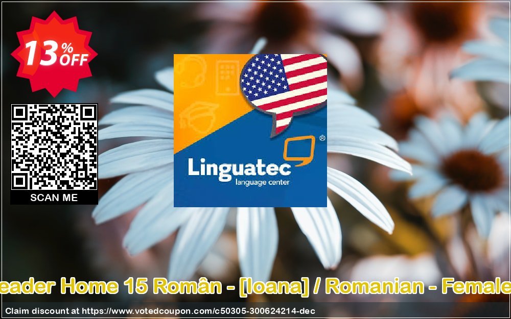 Voice Reader Home 15 Român - /Ioana/ / Romanian - Female /Ioana/ Coupon, discount Coupon code Voice Reader Home 15 Român - [Ioana] / Romanian - Female [Ioana]. Promotion: Voice Reader Home 15 Român - [Ioana] / Romanian - Female [Ioana] offer from Linguatec