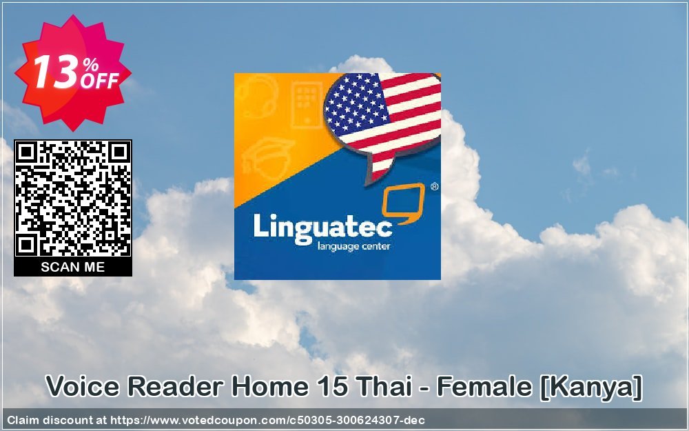 Voice Reader Home 15 Thai - Female /Kanya/ Coupon Code Apr 2024, 13% OFF - VotedCoupon