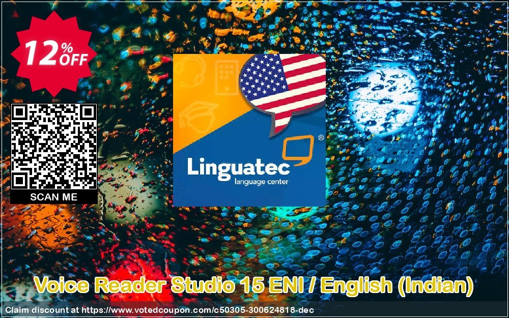 Voice Reader Studio 15 ENI / English, Indian  Coupon, discount Coupon code Voice Reader Studio 15 ENI / English (Indian). Promotion: Voice Reader Studio 15 ENI / English (Indian) offer from Linguatec