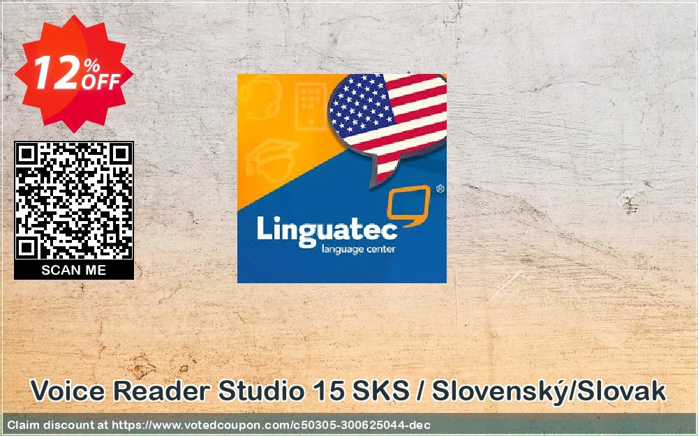 Voice Reader Studio 15 SKS / Slovenský/Slovak Coupon, discount Coupon code Voice Reader Studio 15 SKS / Slovenský/Slovak. Promotion: Voice Reader Studio 15 SKS / Slovenský/Slovak offer from Linguatec