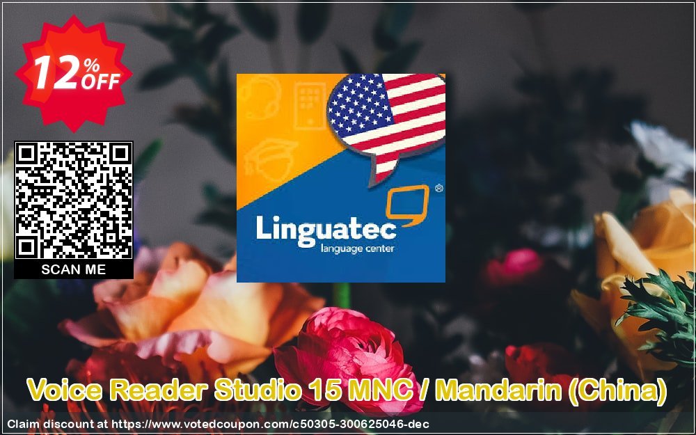 Voice Reader Studio 15 MNC / Mandarin, China  Coupon, discount Coupon code Voice Reader Studio 15 MNC / Mandarin (China). Promotion: Voice Reader Studio 15 MNC / Mandarin (China) offer from Linguatec