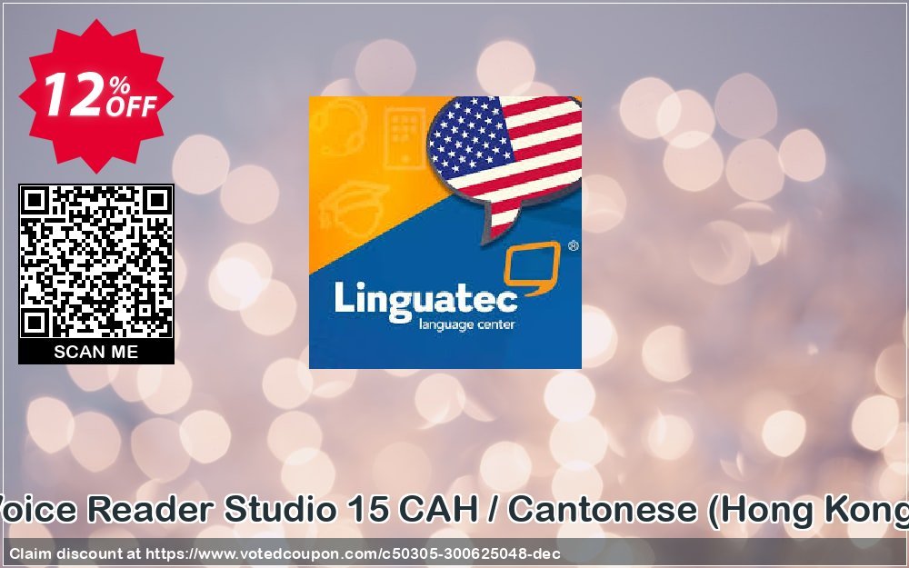 Voice Reader Studio 15 CAH / Cantonese, Hong Kong  Coupon, discount Coupon code Voice Reader Studio 15 CAH / Cantonese (Hong Kong). Promotion: Voice Reader Studio 15 CAH / Cantonese (Hong Kong) offer from Linguatec