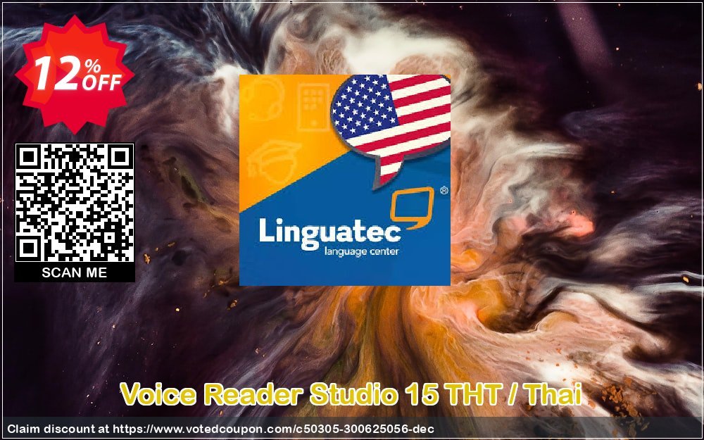 Voice Reader Studio 15 THT / Thai Coupon, discount Coupon code Voice Reader Studio 15 THT / Thai. Promotion: Voice Reader Studio 15 THT / Thai offer from Linguatec