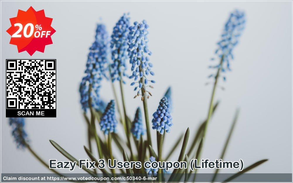 Eazy Fix 3 Users coupon, Lifetime  Coupon Code May 2024, 20% OFF - VotedCoupon