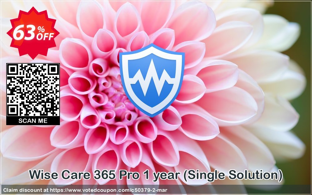 Wise Care 365 Pro Yearly, Single Solution  Coupon Code May 2024, 53% OFF - VotedCoupon