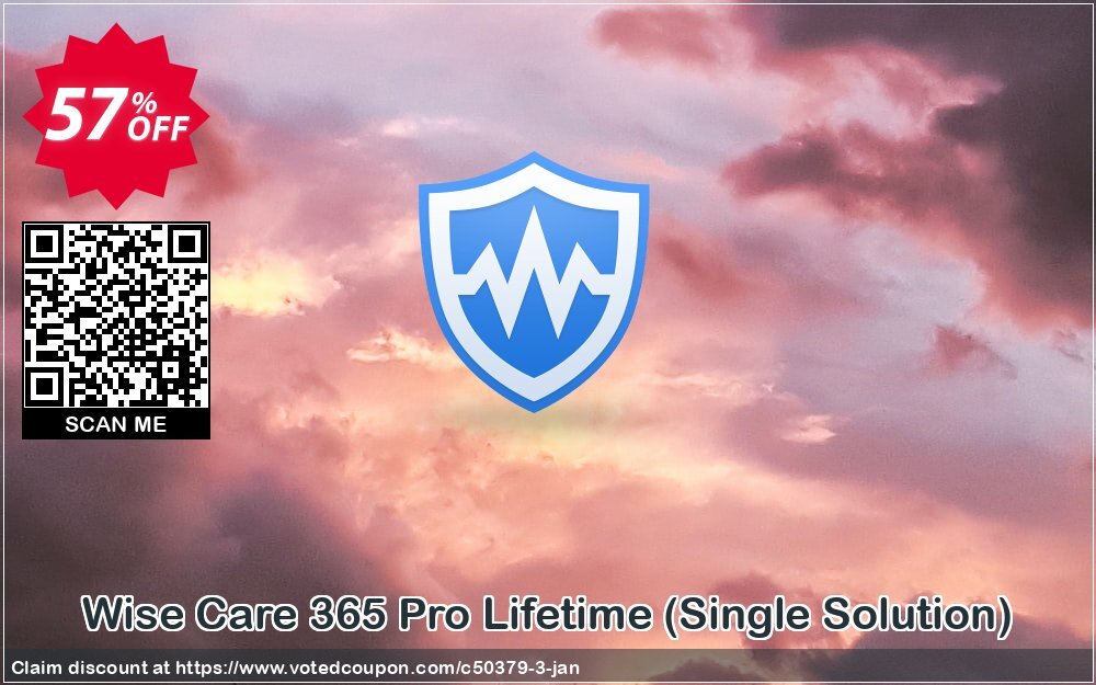 Wise Care 365 Pro Lifetime, Single Solution  Coupon, discount 57% OFF Wise Care 365 Pro Lifetime (Single Solution), verified. Promotion: Fearsome discounts code of Wise Care 365 Pro Lifetime (Single Solution), tested & approved