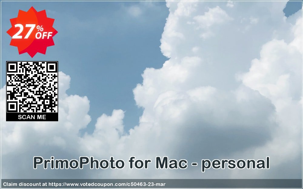 PrimoPhoto for MAC - personal Coupon, discount PrimoSync discount codes (50463). Promotion: PrimoSync discount promo (50463)